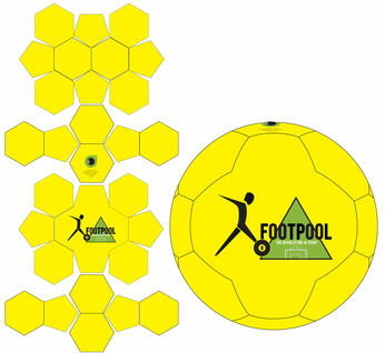 custom Footpool soccer ball