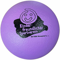 coated foam ball, purple Children