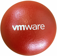 coated foam ball, red vm ware