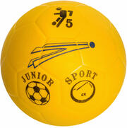 Soft-Football size 5: Ø 22cm, 400g size 4: Ø 20,7cm, 330g