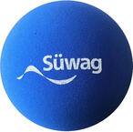 uncoated foam ball, blue Süwag